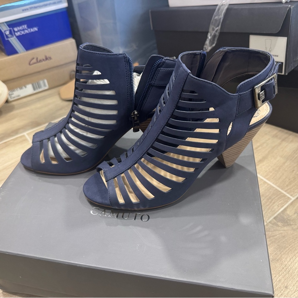 Vince Camuto Eliana Peacoat Heels - Picture 5 of 5